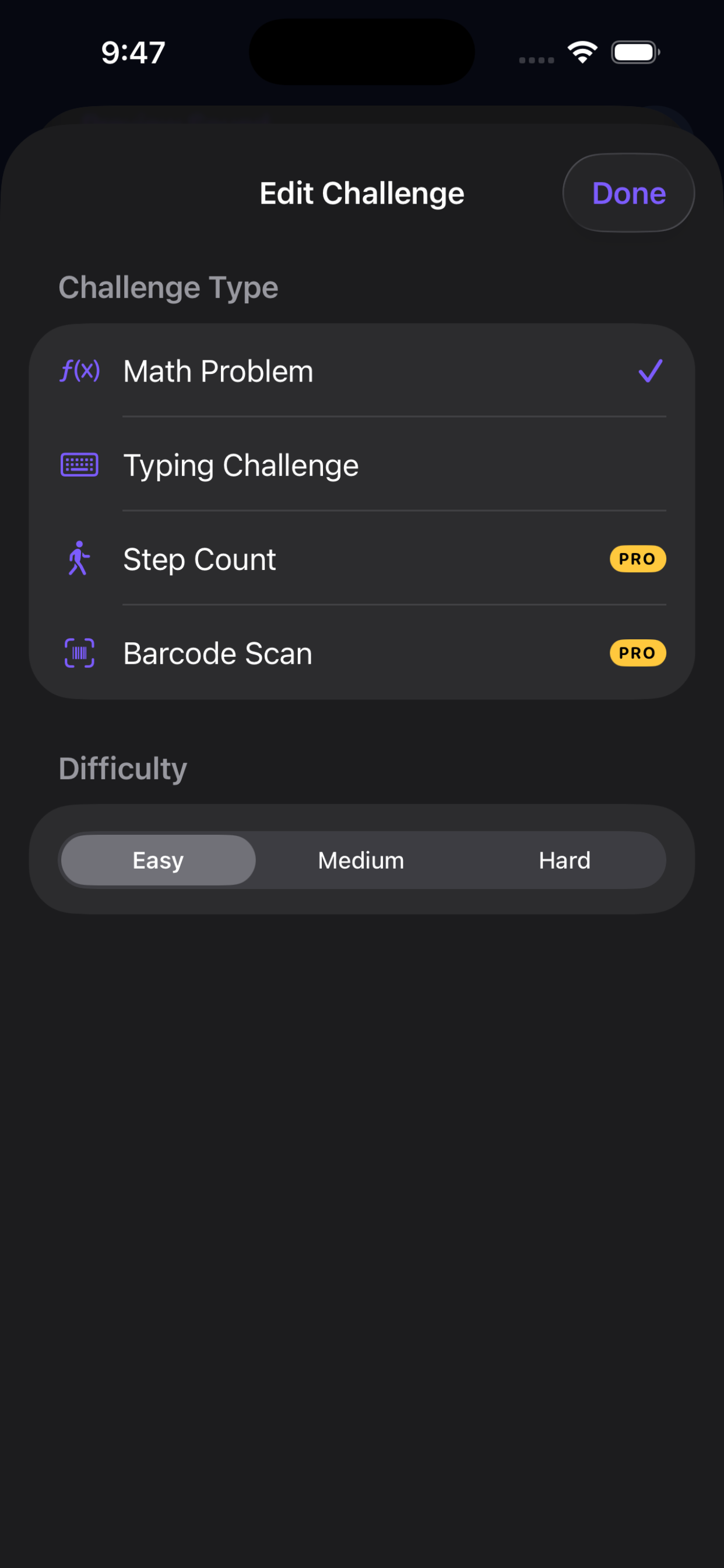 SnoozeLock iOS application